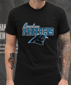 Carolina Panthers Gameday Couture s In The Spotlight Tonal Leopard Print Shirt