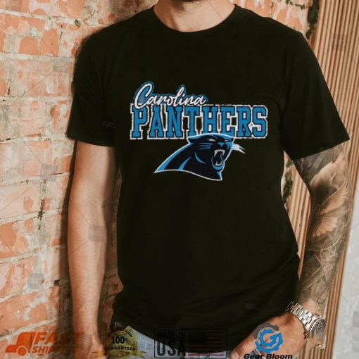 Carolina Panthers Gameday Couture s In The Spotlight Tonal Leopard Print Shirt