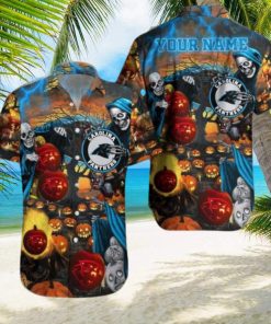 Carolina Panthers NFL Hawaiian Shirt Halloween Personalize Gifts For Men Dad Gifts Christmas Gifts