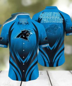 Carolina Panthers NFL Logo Hawaiian Shirt Gifts For Fans Dad Gifts