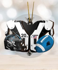 Carolina Panthers NFL Sport Ornament Custom Your Name And Number