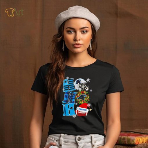 Carolina Panthers NFL ho ho ho Christmas shirt