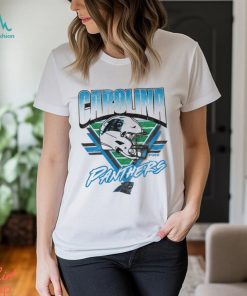Carolina Panthers White Triangle Vintage T Shirt