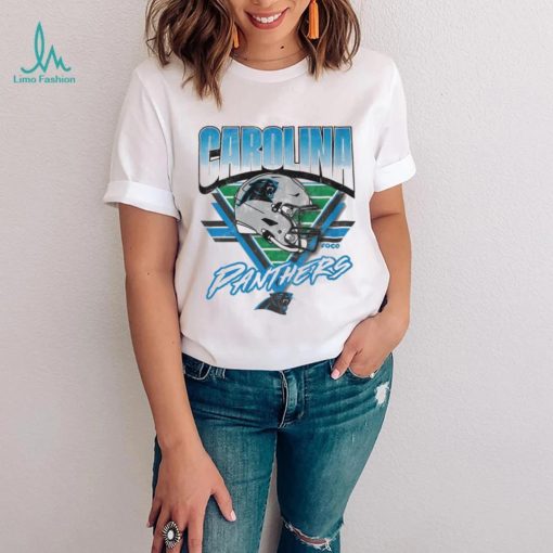 Carolina Panthers White Triangle Vintage T Shirt