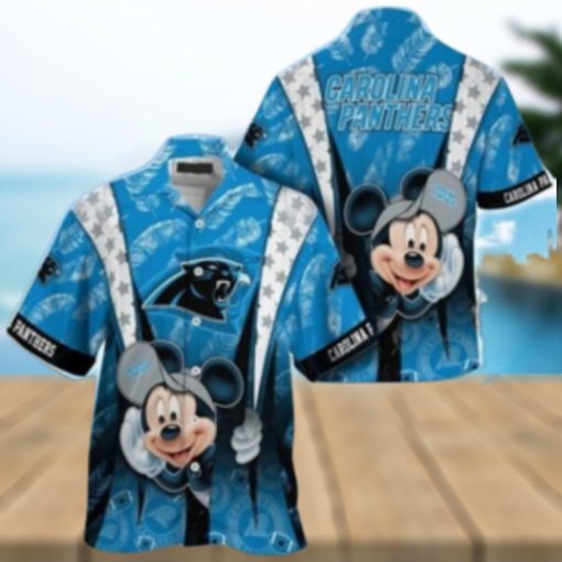 Carolina Panthers nfl mickey mouse Hawaiian Shirt custom for fan