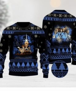 Cartoon Star Wars Characters Christmas Sweater Gift For Men And Women