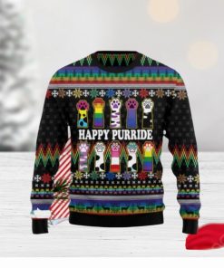 Cat Lgbt Color Ugly Christmas Sweaters Special Gift For Men And Women