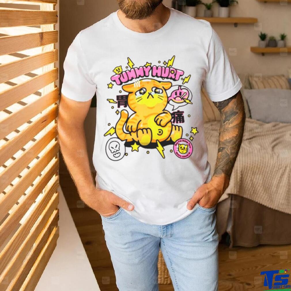 Cat tummy hurt shirt Cat tummy hurt shirt