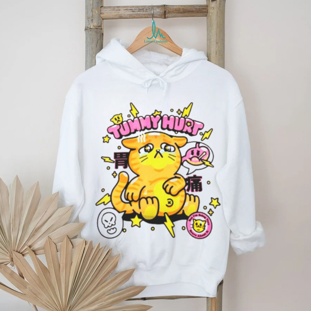 Cat tummy hurt shirt Cat tummy hurt shirt