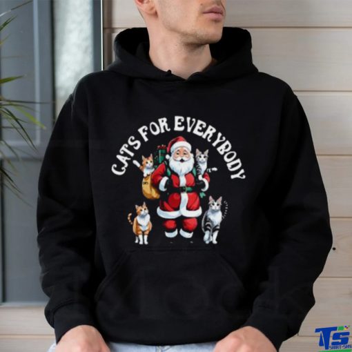 Cats For Everybody Christmas Shirt