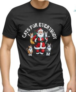 Cats For Everybody Christmas Shirt