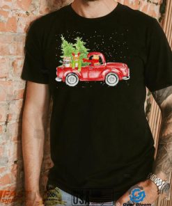 Cats Hat Santa Scarf Car Tree Christmas Shirt