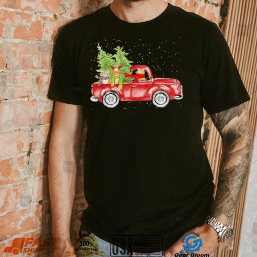 Cats Hat Santa Scarf Car Tree Christmas Shirt