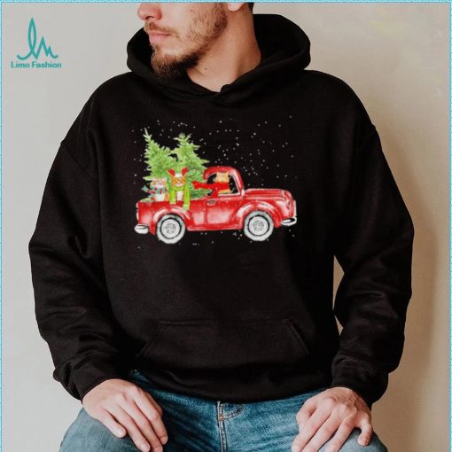 Cats Hat Santa Scarf Car Tree Christmas Shirt