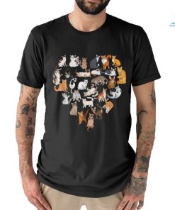 Cats Love Kitty Cat Heart T shirt