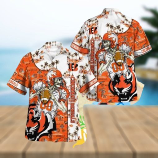 Cb Skull Tropical Hawaiian Shirt For Men And Women