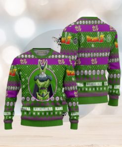 Cell Anime Ugly Christmas Sweater Dragon Ball Z Xmas Gift