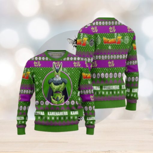 Cell Anime Ugly Christmas Sweater Dragon Ball Z Xmas Gift