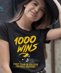 Champion Michigan Wolverines 1000 Wins T Shirt