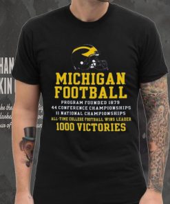 Champion Michigan Wolverines Football All Time Wins Leader T Shirt