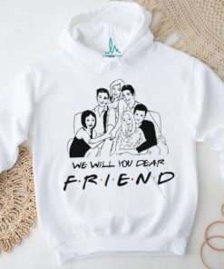 Chandler Bing RIP Matthew Perry We Will You Dear Friend Shirt