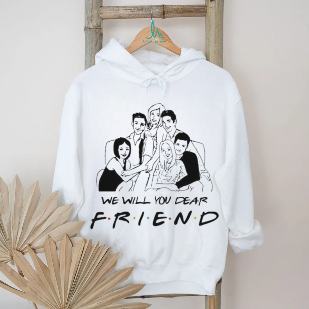 Chandler Bing RIP Matthew Perry We Will You Dear Friend Shirt Chandler Bing RIP Matthew Perry We Will You Dear Friend Shirt