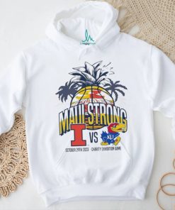 Charity Exhibition Game 2023 Maui Strong Illinois Vs Kansas Basketball Shirt