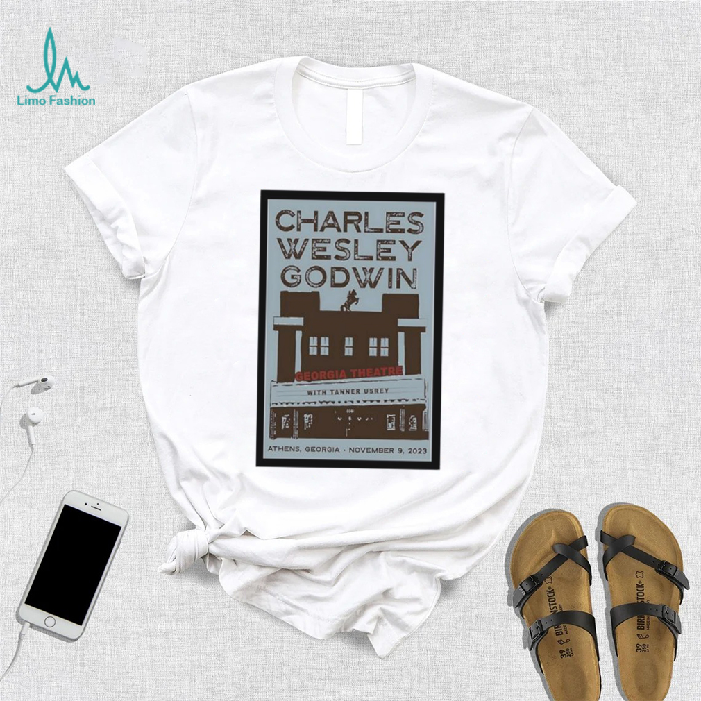Charles Wesley Godwin Nov 09, 2023 Athens, GA Show Poster Shirt Charles Wesley Godwin Nov 09, 2023 Athens, GA Show Poster Shirt