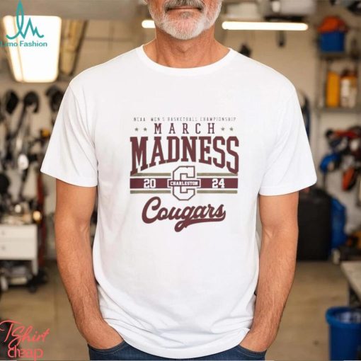 Charleston cougars 2024 ncaa men’s basketball tournament march madness T shirt