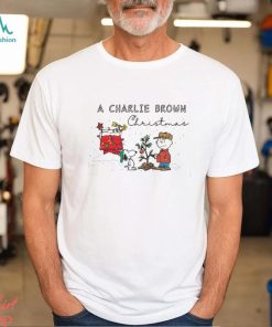 Charlie And The Snoopy Christmas Sweatshirt Christmas Cartoon Dog Shirt