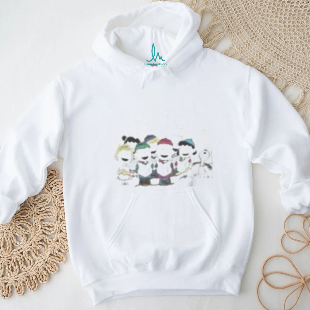 Charlie Brown And Friends Singing Merry Christmas Shirt Charlie Brown And Friends Singing Merry Christmas Shirt