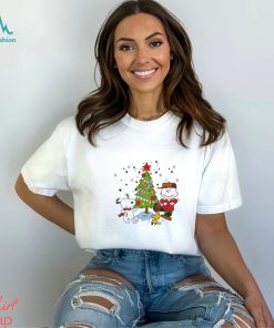 Charlie Brown And The Snoopy Christmas Tree Shirt, hoodie, sweater, long sleeve and tank top Charlie Brown And The Snoopy Christmas Tree Shirt