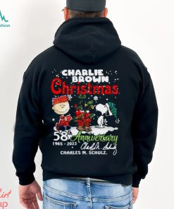 Charlie Brown Christmas 58th Anniversary 1965 2023 Charles M Schulz Snoopy T Shirt