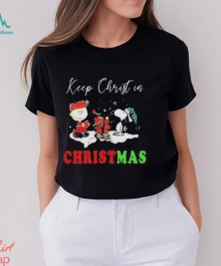 Charlie Brown Snoopy Keep Christ In Christmas 2022 Sweater