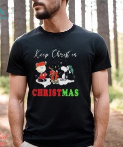 Charlie Brown Snoopy Keep Christ In Christmas 2022 Sweater