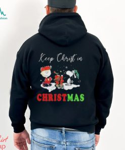 Charlie Brown Snoopy Keep Christ In Christmas 2022 Sweater