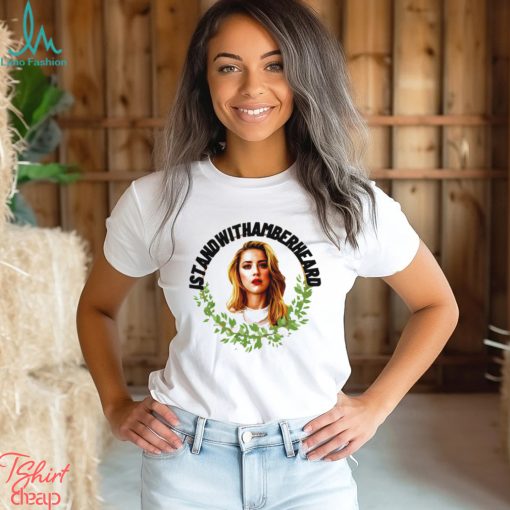 Chateau Bunny I stand with amber heard Vintage shirt