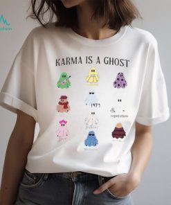 Cheap Karma Is A Ghost Taylor Swift Eras Tour T Shirt