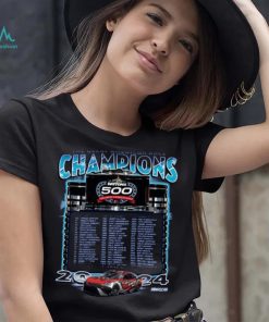 Checkered Flag Sports Blue 2024 Daytona 500 Champions T Shirt
