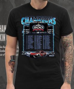 Checkered Flag Sports Blue 2024 Daytona 500 Champions T Shirt
