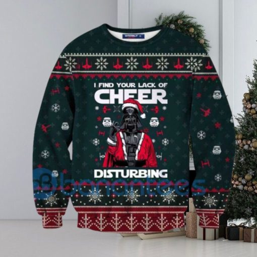 Cheer Disturbing Star Wars Ugly Christmas All Over Printed 3D Sweater