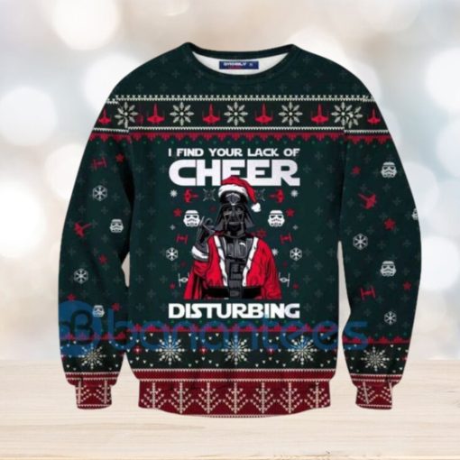 Cheer Disturbing Star Wars Ugly Christmas All Over Printed 3D Sweater