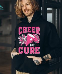 Cheer For The Cure Breast Cancer Awareness Cheerleader Funny T Shirt