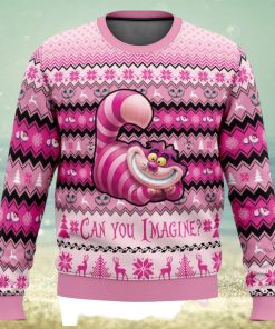 Cheshire Cat Alice in Wonderland Ugly Christmas Sweater