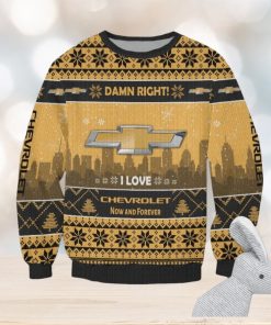 Chevrolet Xmas Sweater Car Design Gift For Fans Gift Christmas