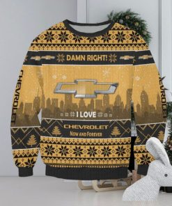 Chevrolet Xmas Sweater Car Design Gift For Fans Gift Christmas