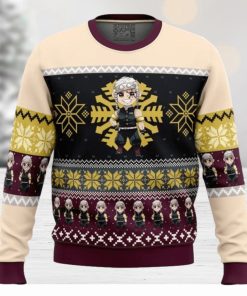 Chibi Christmas Tengen Uzui Demon Slayer Ugly Christmas Sweater