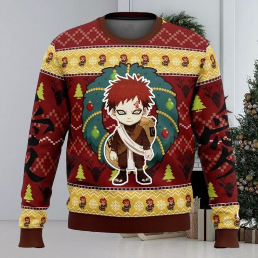 Chibi Gaara Naruto Ugly Christmas Sweater