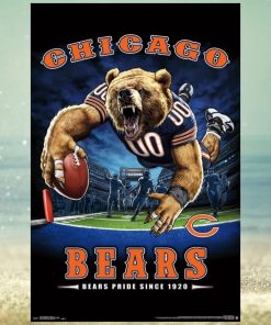 Chicago Bears Bears Pride Since 1920 Nfl Theme Art Poster