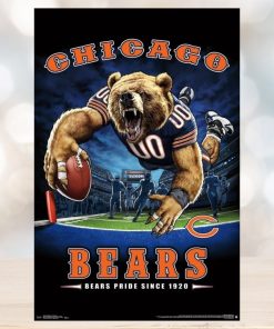 Chicago Bears Bears Pride Since 1920 Nfl Theme Art Poster